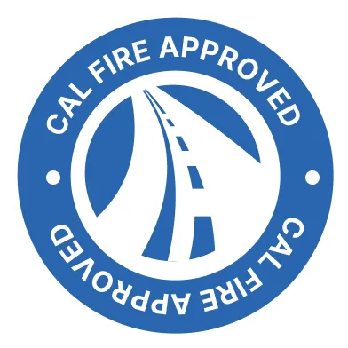 Mulholland CAL FIRE badge